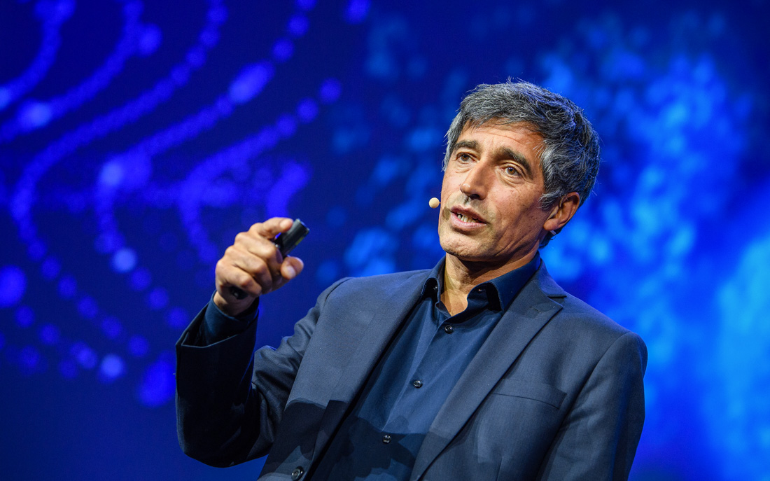 München, 26.10.2018: Ranga Yogeshwar bei den Münchner Medientagen. ©dpa