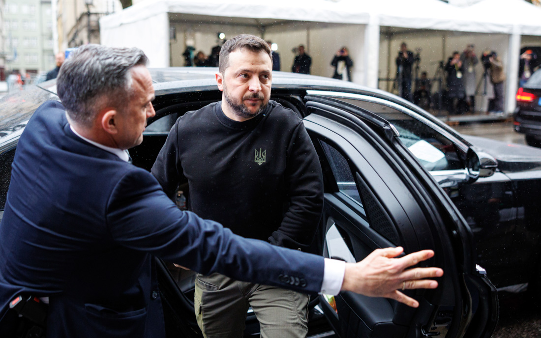 München, 17.02.2024: Wolodymyr Selenskyj auf der Münchner Sicherheitskonferenz.