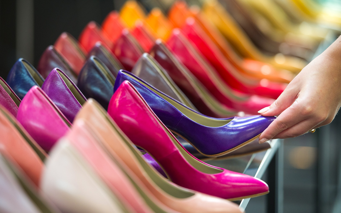 Düsseldorf, 31.07.2014: Schuhmesse Global Destination for Shoes. ©dpa