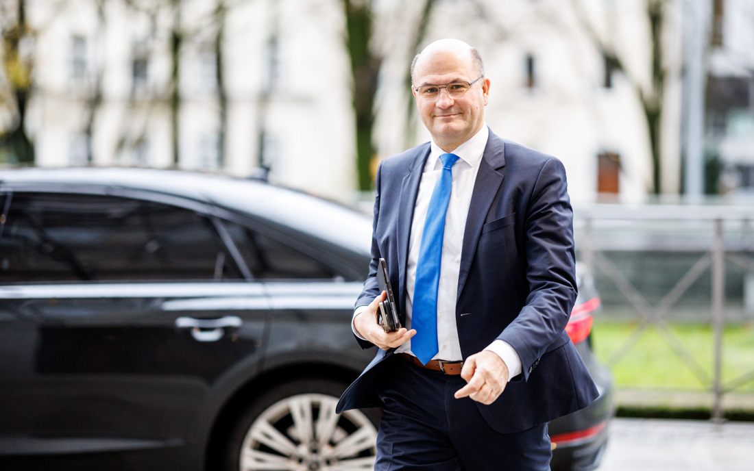 München, 26.11.2023: Albert Füracker, Finanzminister von Bayern.